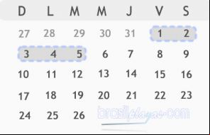 Fechas del Carnaval de Brasil 2019
