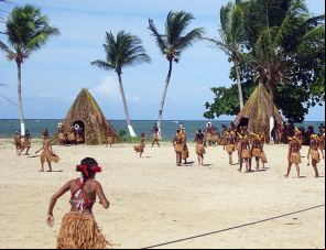 Indigenas de la tribu Pataxós - sur de Bahia