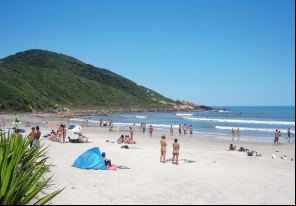 Praia do Rosa lado norte