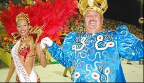 Rey Momo y Reina del Carnaval de Florianópolis