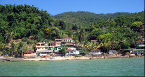 Aldea de Araçatiba en Ilha Grande