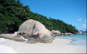 Playa en la Isla de Campeche, Florianópolis