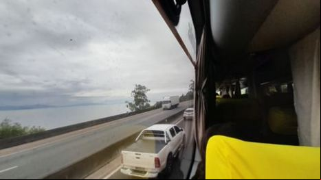 Llegando a Florianópolis