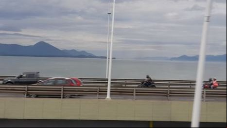 Saliendo de Florianópolis