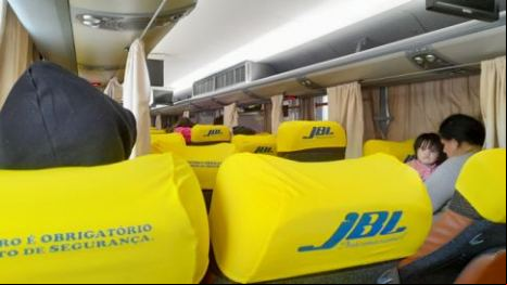Interior Omnibus Jbl, luego del cambio de micro