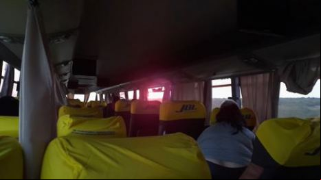 Cae el sol en las rutas de Entre Ríos