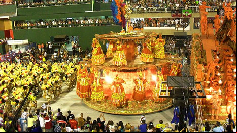 Unidos da Tijuca en el desfile 2012