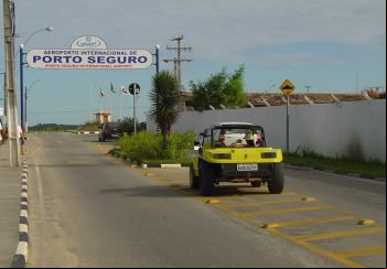 Salida del Aeropuerto de Porto Seguro