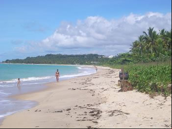 Playa de Araçaipe en Arraial d'Ajuda