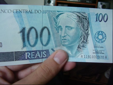 Billete de 100 reales