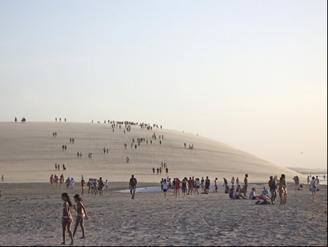 Duna de la puesta de Sol