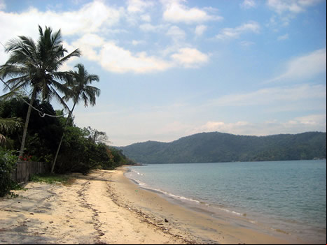 playa en ilha grande