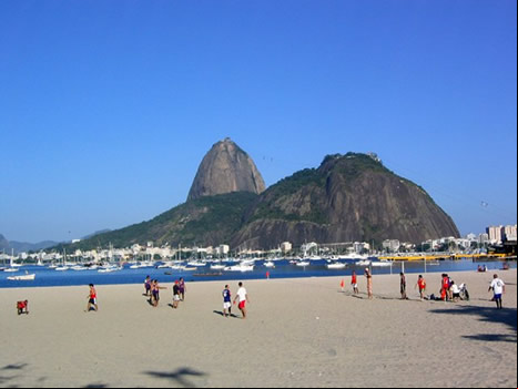 Playa de Botafogo en Río de Janeiro