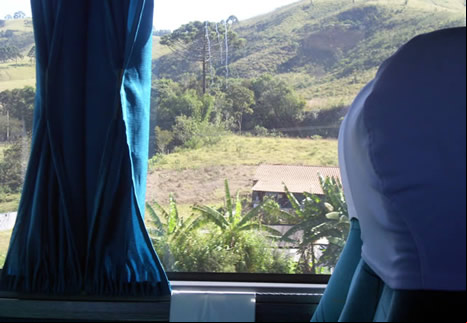Viajando por Brasil en Bus